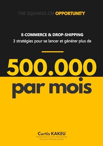 Couverture de « E-Commerce & Drop-Shipping », de Curtis Kakeu